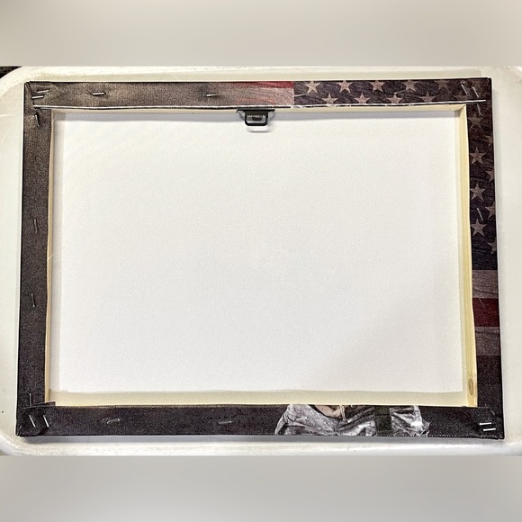WALL ART USA American Flag/US Military Soldier Canvas wall decor size12x16 NWT - Picture 3 of 7